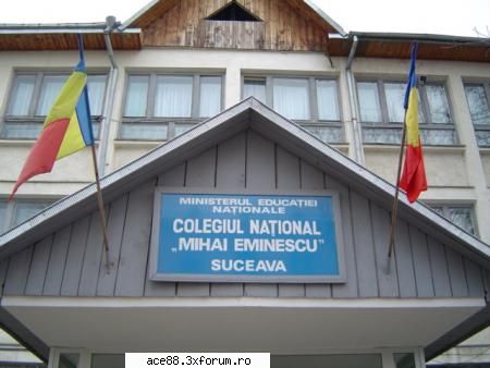 Pareri PRO si CONTRA ! astept raspunsuri.... - ace88 - Ce parere aveti despre Colegiul National Mihai Eminescu Suceava ?